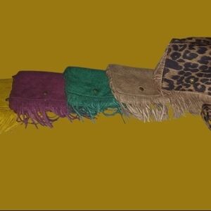 Fringe Crossbody Bags in Multiple Colors Womens/ Little Girls